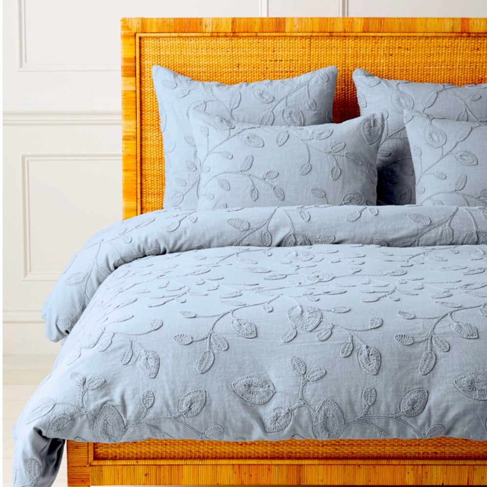 BNWT Willowbrook Duvet -F/Q-Coastal Blue